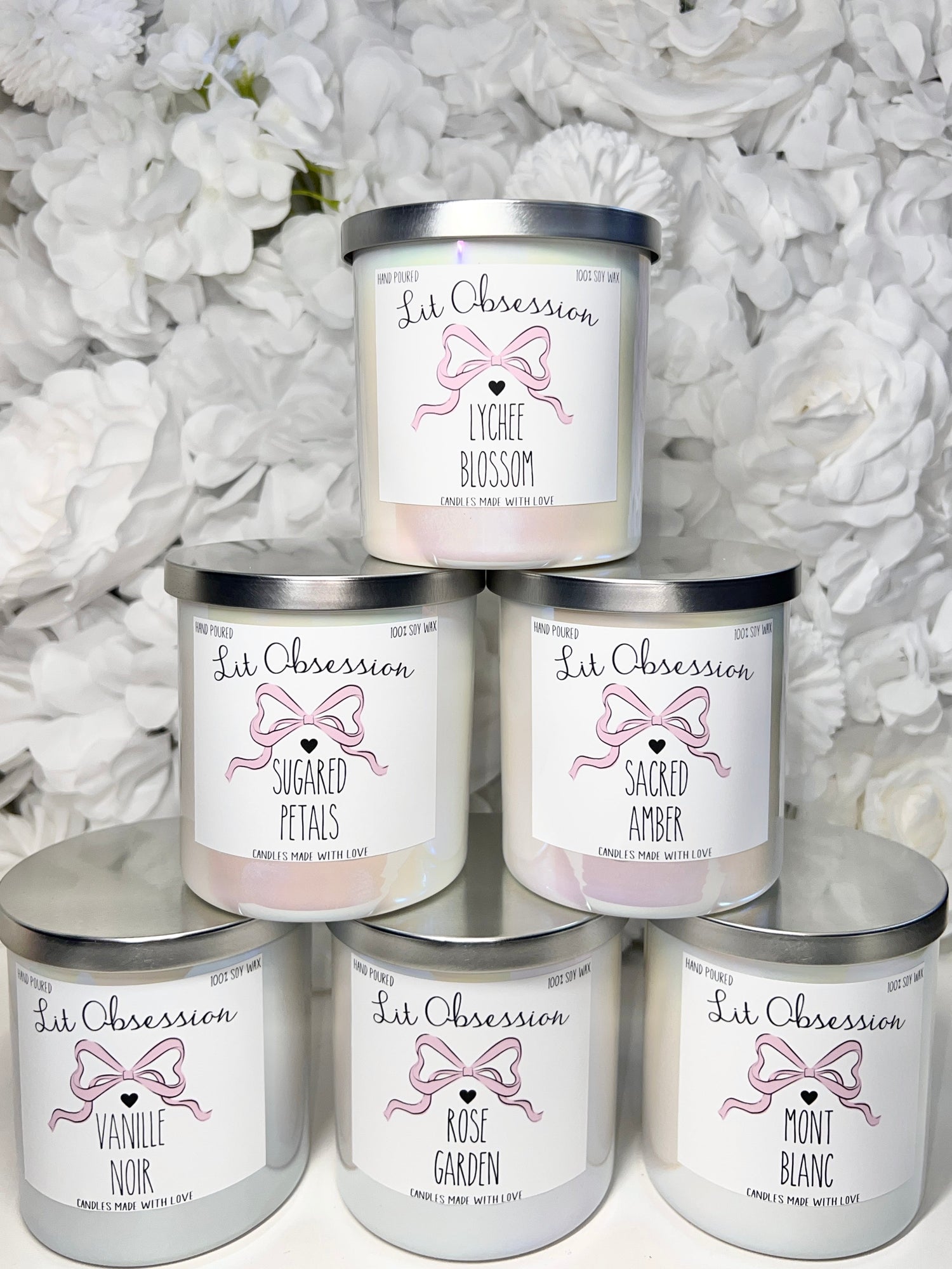 Glass Candle Jars