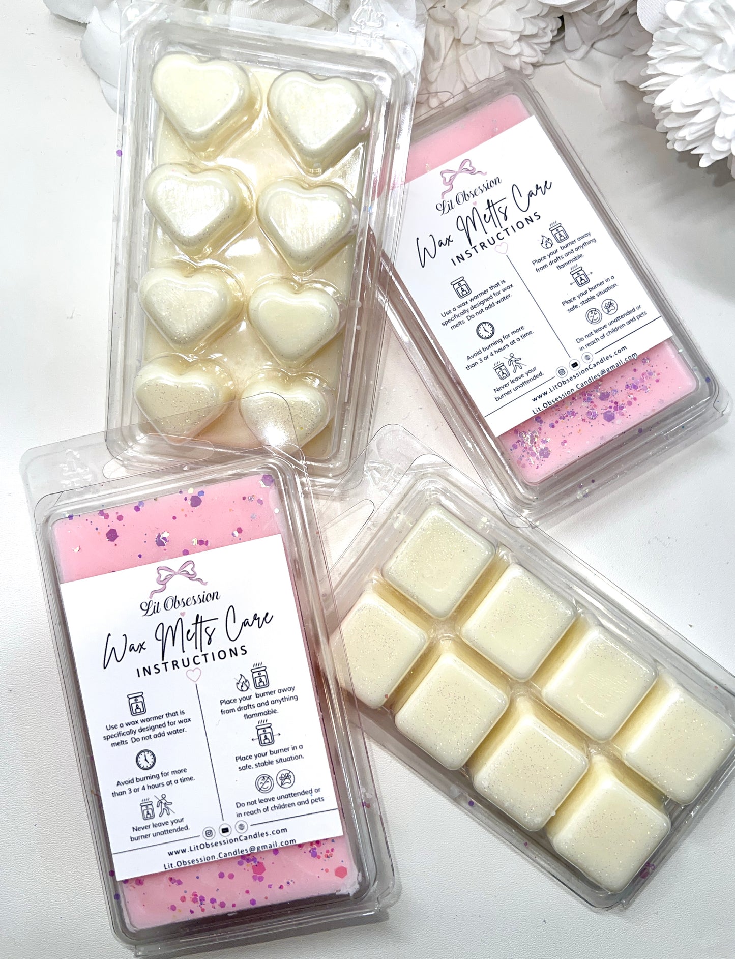 Candied Roses GLAMshell wax melt