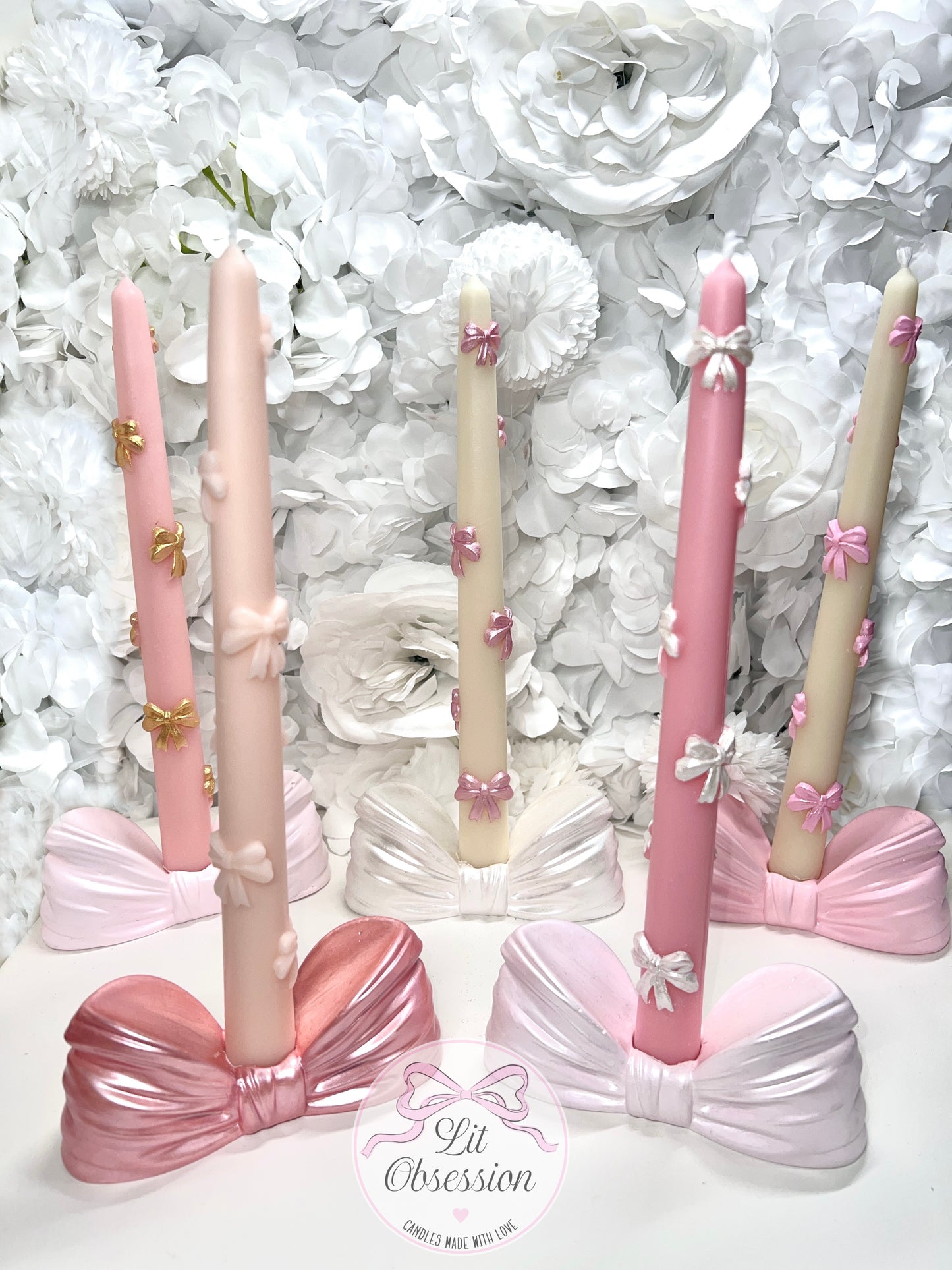 Cutie Bow Candle holder